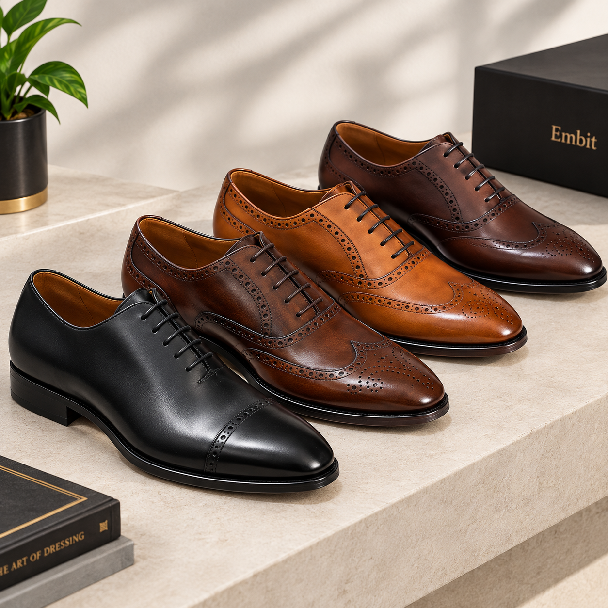 Executive dress shoes